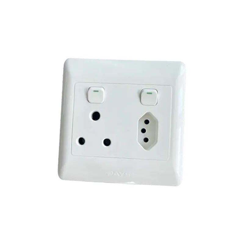 WALL SOCKET 1X3PIN 1X3PIN EURO 4X4_0