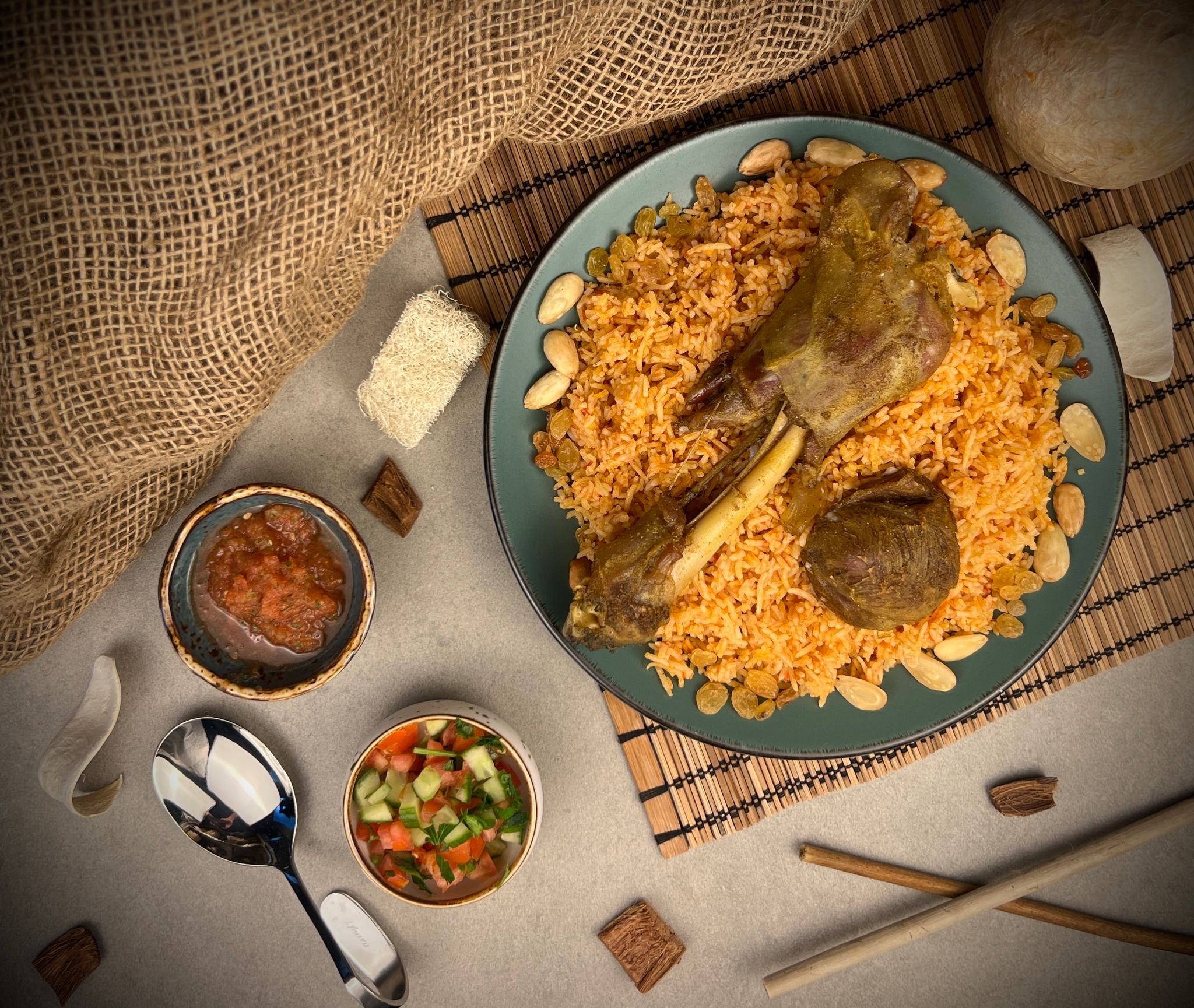 أرز كبسة المركاز الحجازي باللحم - Almirkaz Alhijazi Kabsa Rice with Meat_0