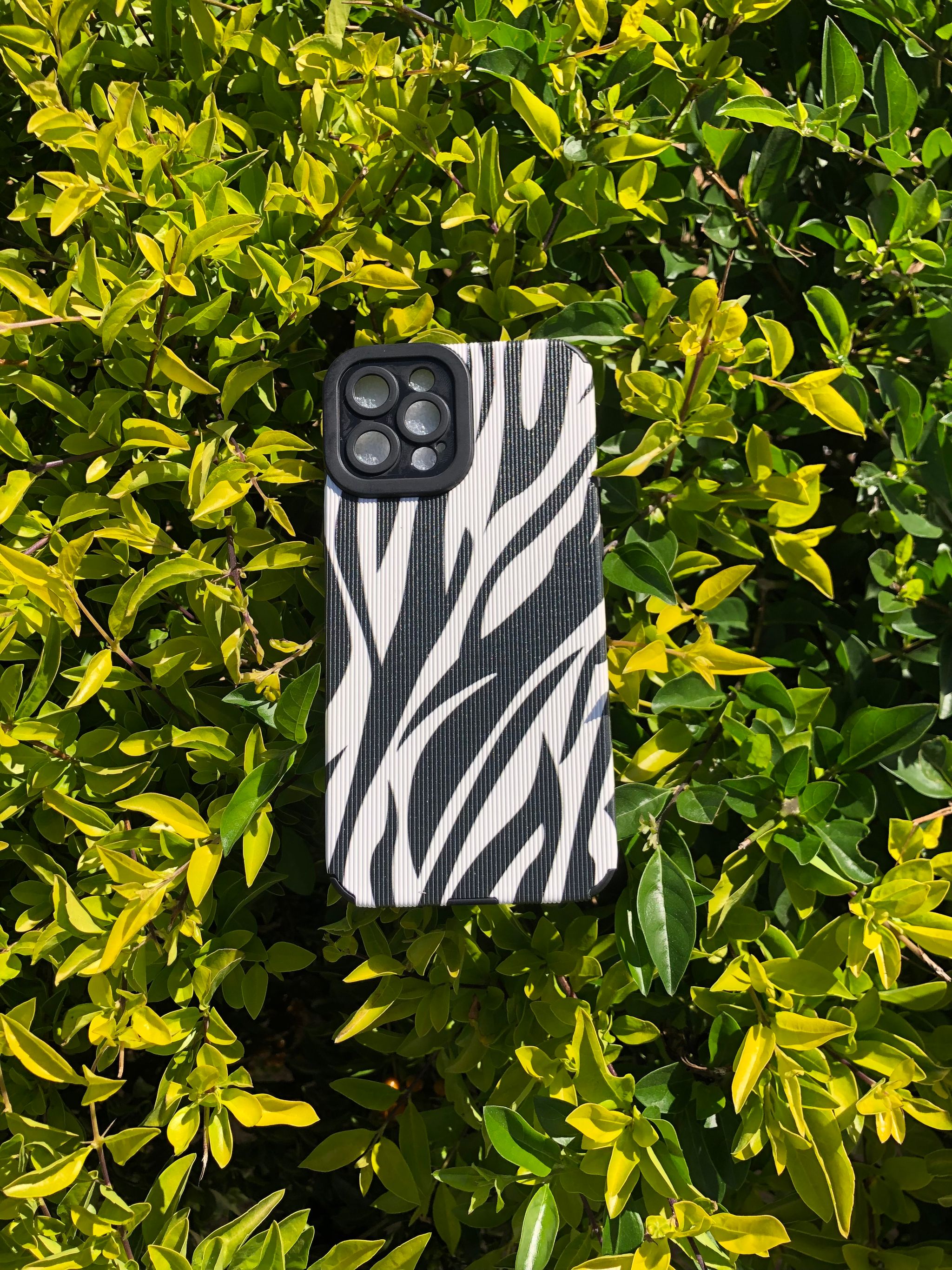 Zebra Striped Pattern IPhone Case 12 pro max_0