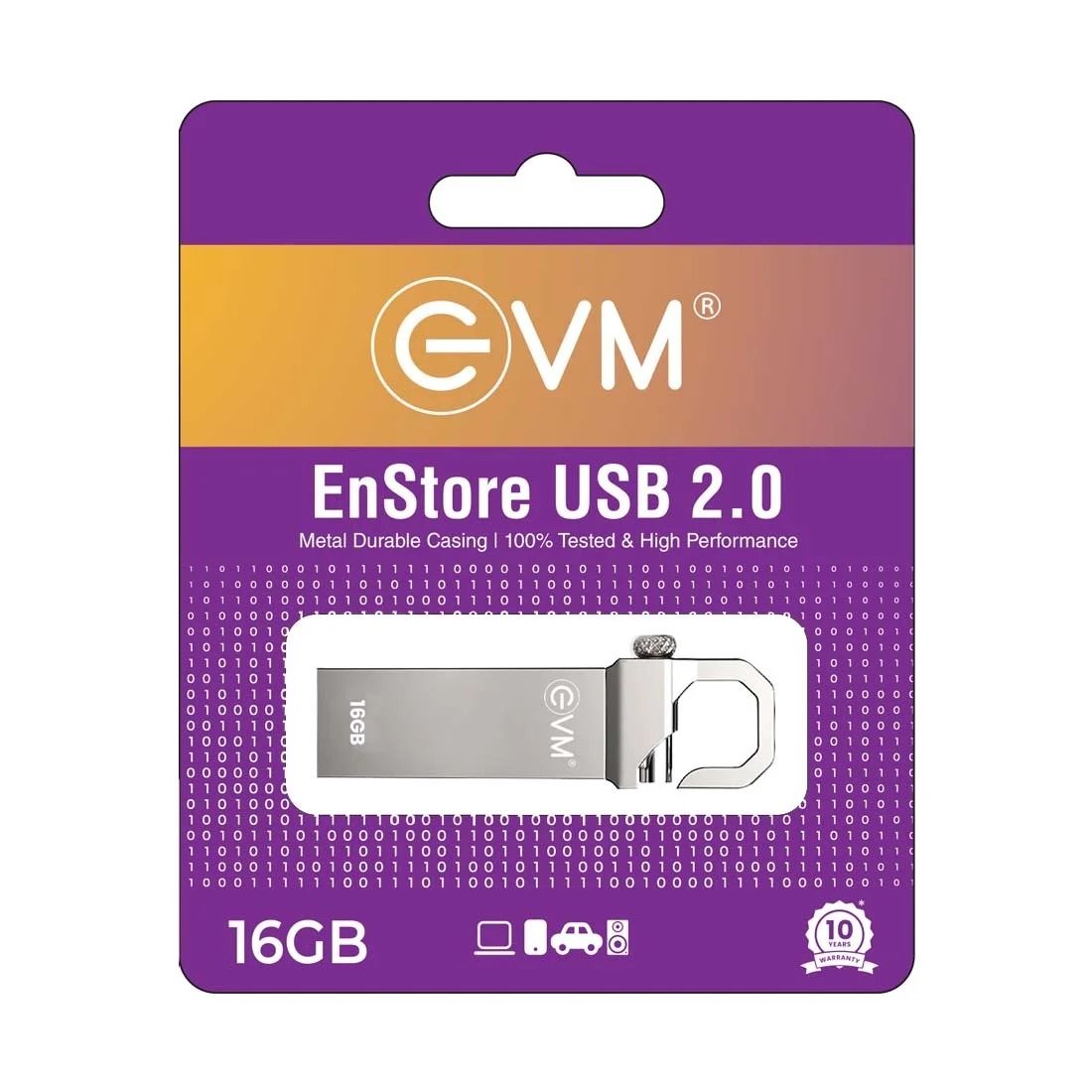 EVM 16GB EnStore USB2.0 Pendrive (EVMPD/16GB)_0