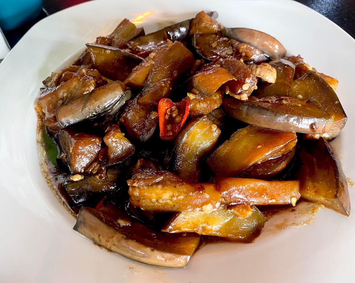 Stir fried eggplants_0