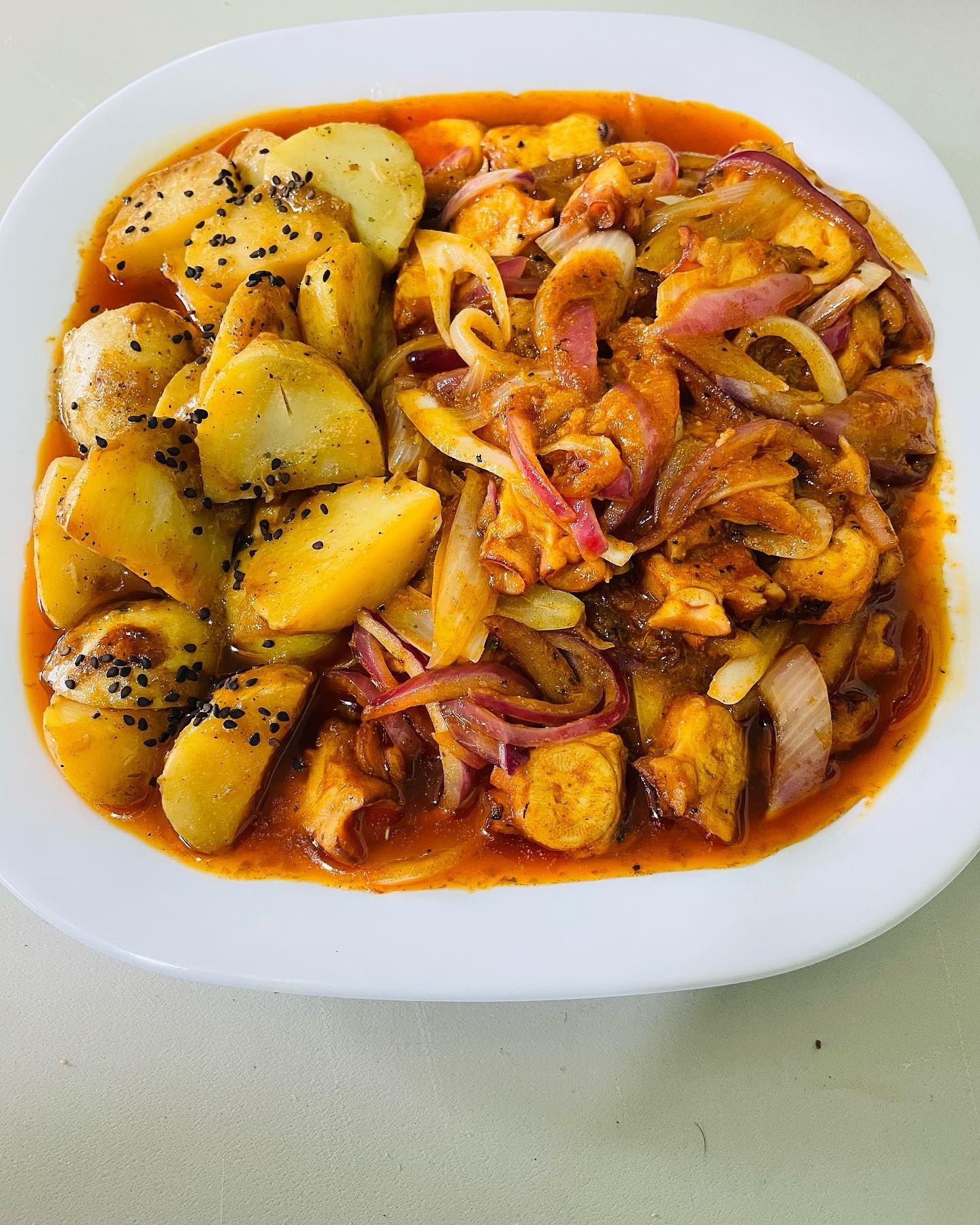 Pulpo Encebollado a la Gallega_0