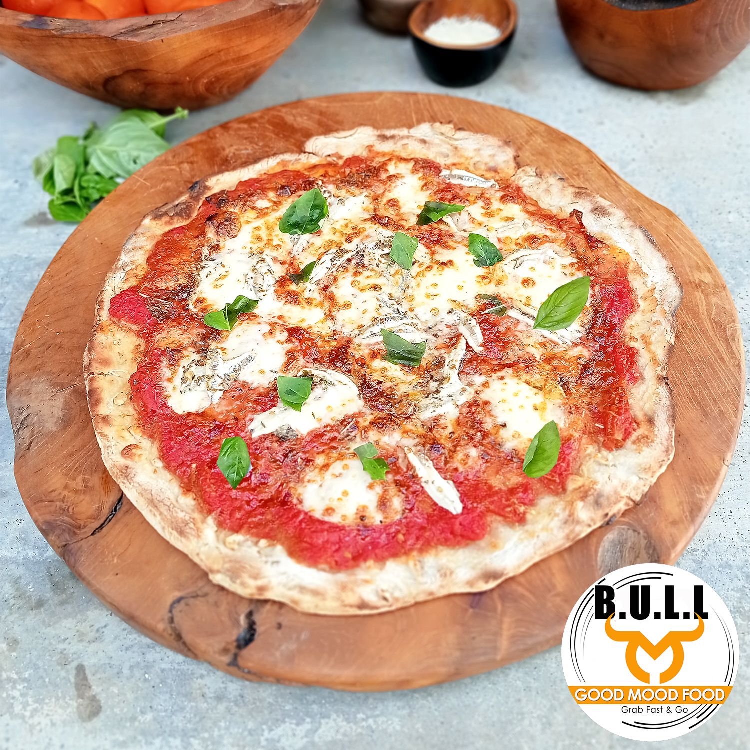 Pizza Benedetto: Margherita Anchovy style_0