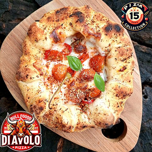 Pizza Diavolo - Pedas - Cheese stuffed Crust - 15cm_0