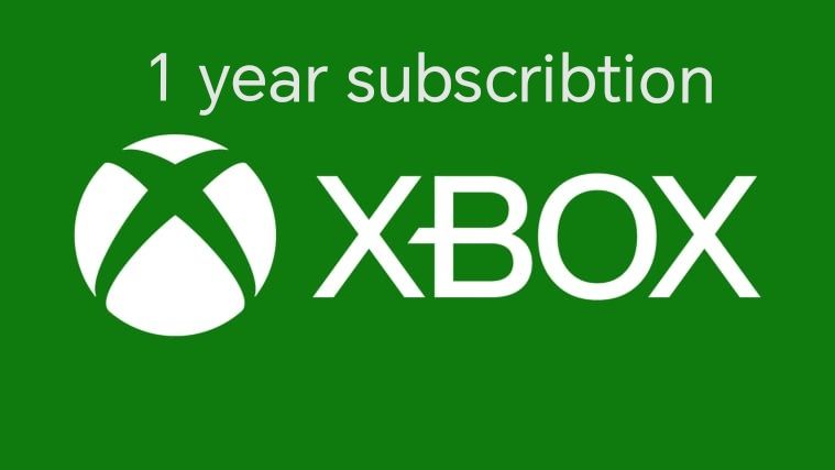 X-box 1-year subscribtion _0