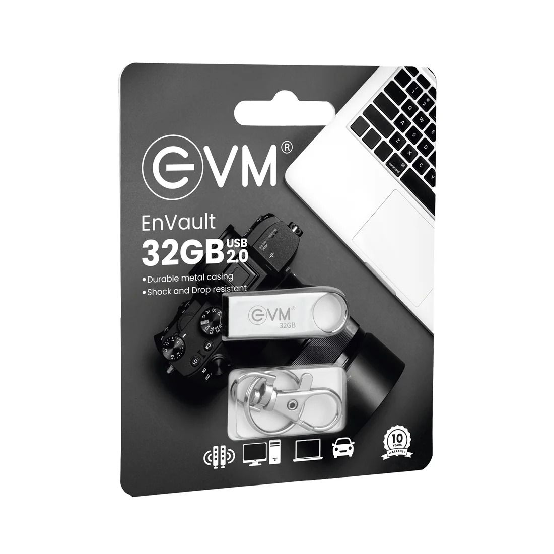 EVM 32GB EnVault USB2.0 EVM PDV/32GB Pendrive With GST Bill_0