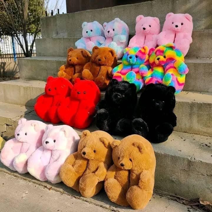 Teddy Bear slippers _2