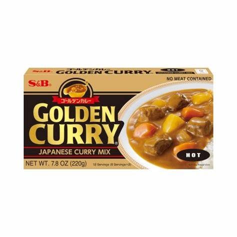 S&B Golden Curry Mix - Hot 220g _0