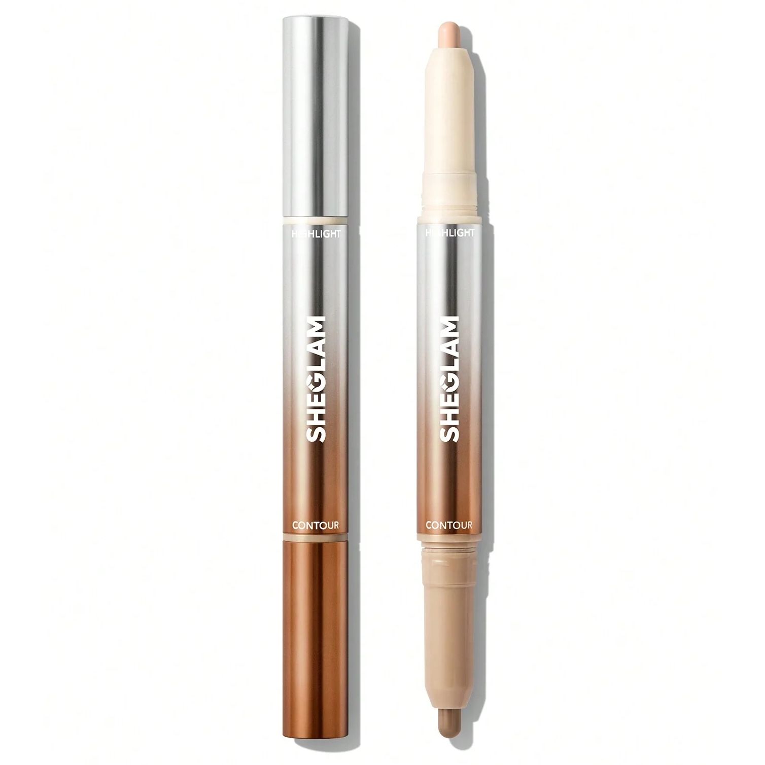 SHEGLAM Fine Line 2-In-1 Nose Contour & Highlight Pen - Umber_0