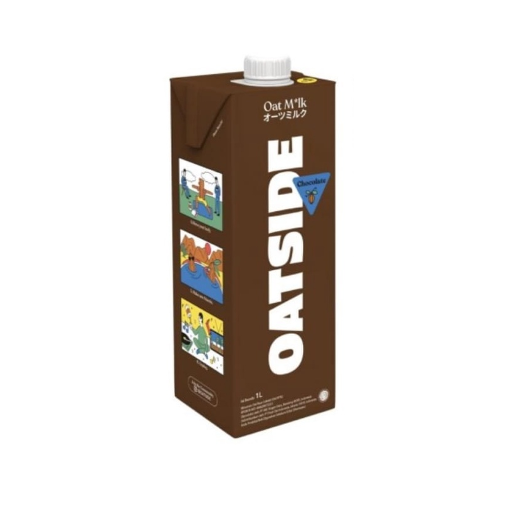 Oatside Chocolate Oat Milk 1L_0