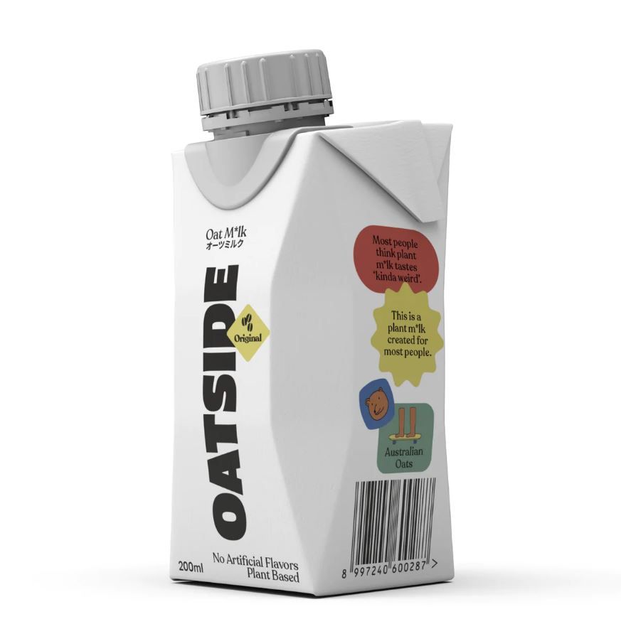 Oatside Plain Oat Milk Barista 200ml_1