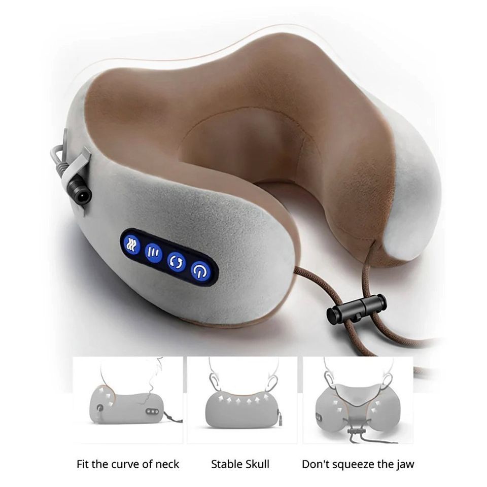 Rechargeable U-Shaped Massage Pillow_2