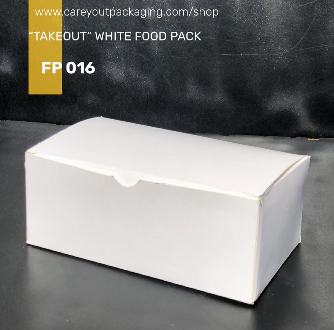 PLAIN WHITE QUICK SERVICE TAKEOUT BOXES  _7