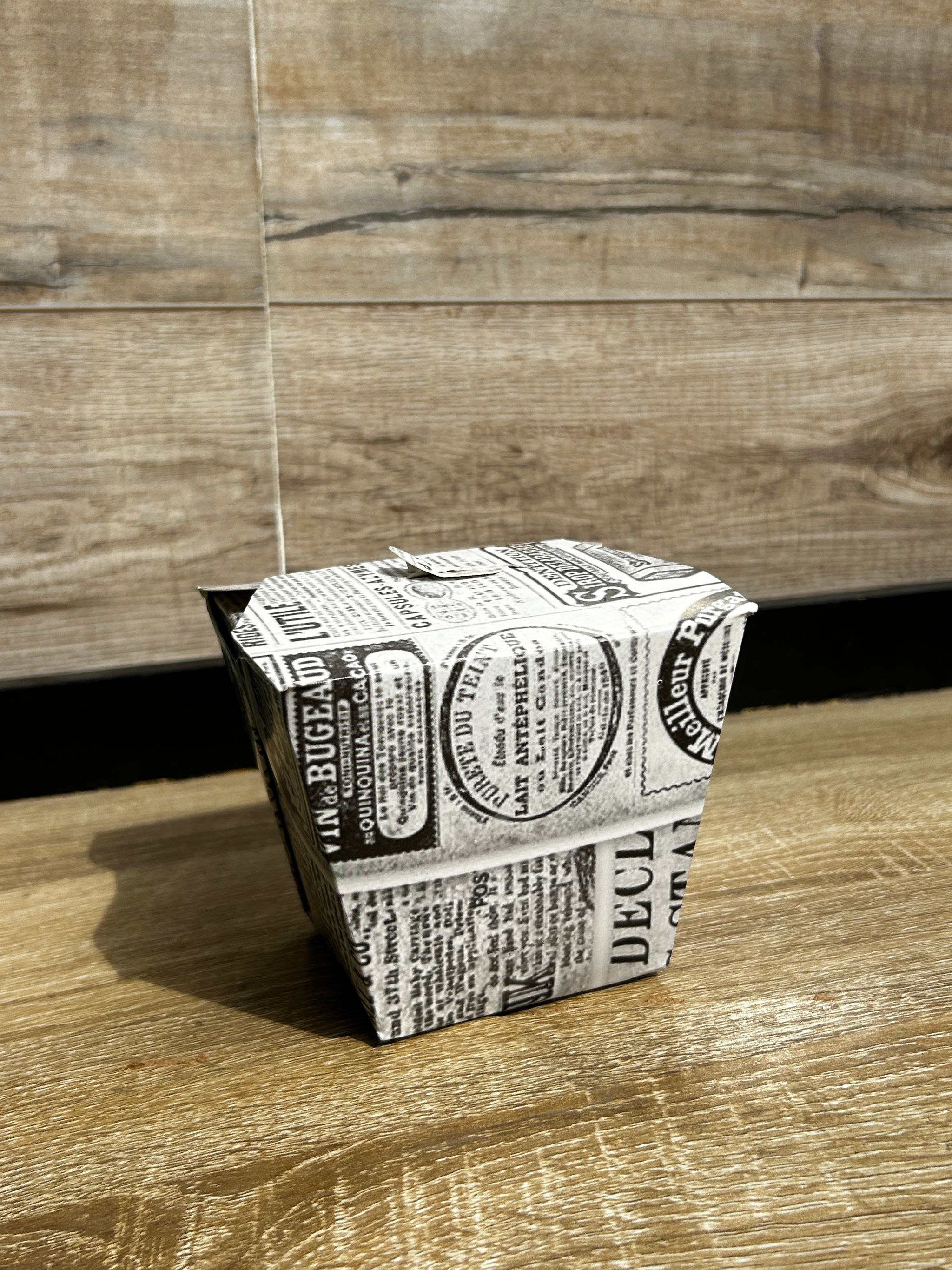 RETRO NEWSPAPER PRINTS TAKEOUT CHINESE PAPER PAILS_1