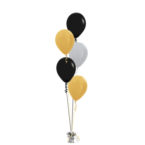 Cascading Helium-Filled Cluster of any 5 x 12 Inch Latex Balloons_0