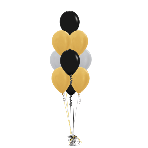 4 Tier Helium-Filled Cluster of any 10 x 12 Inch Latex Balloons_0