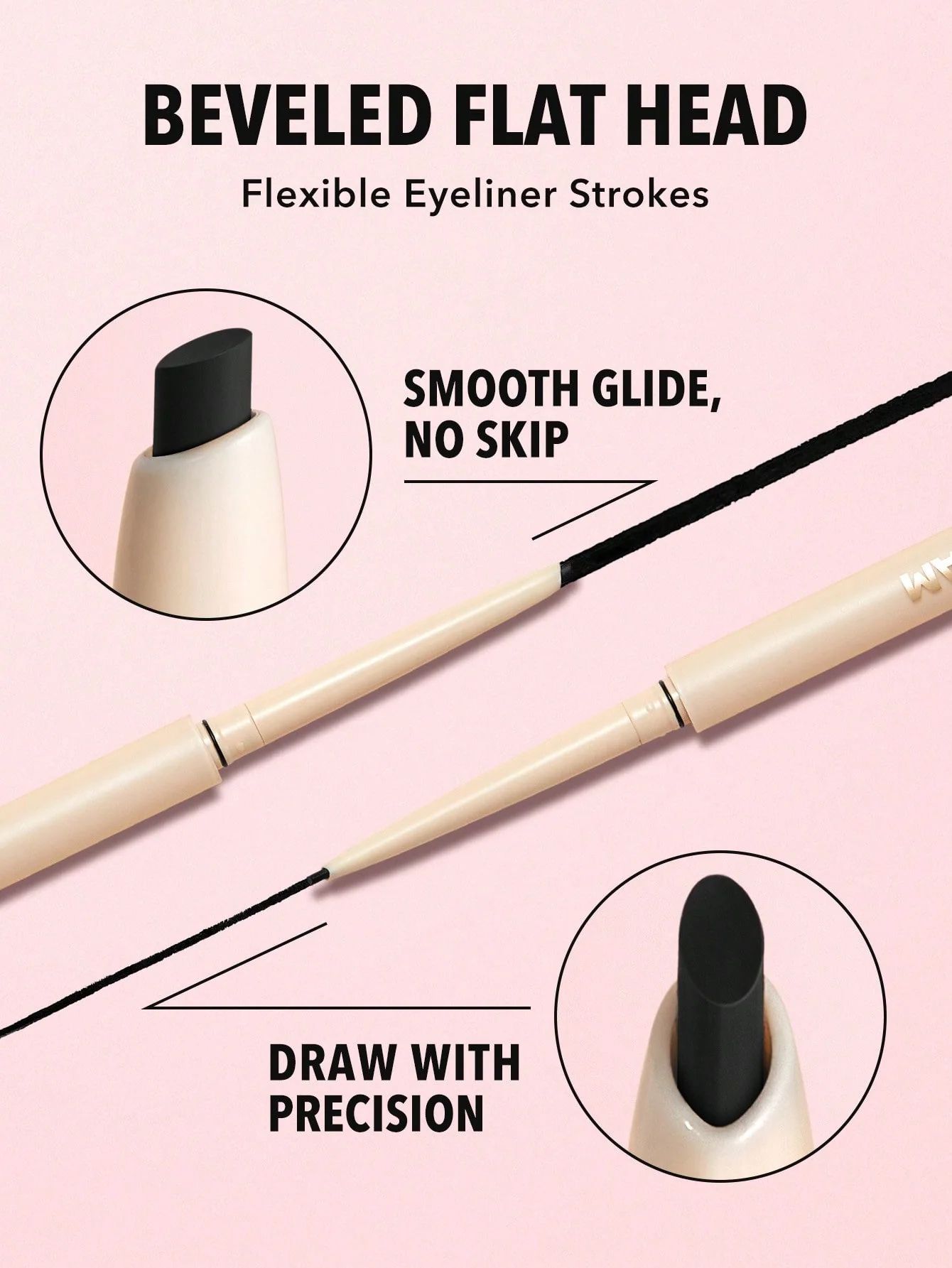 SHEGLAM Good Point Waterproof Angled Eyeliner Pencil - Black_5