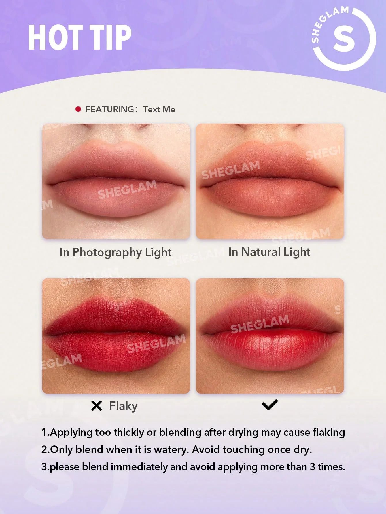 SHEGLAM Soft Haze Lip Blur - Think Twice_6