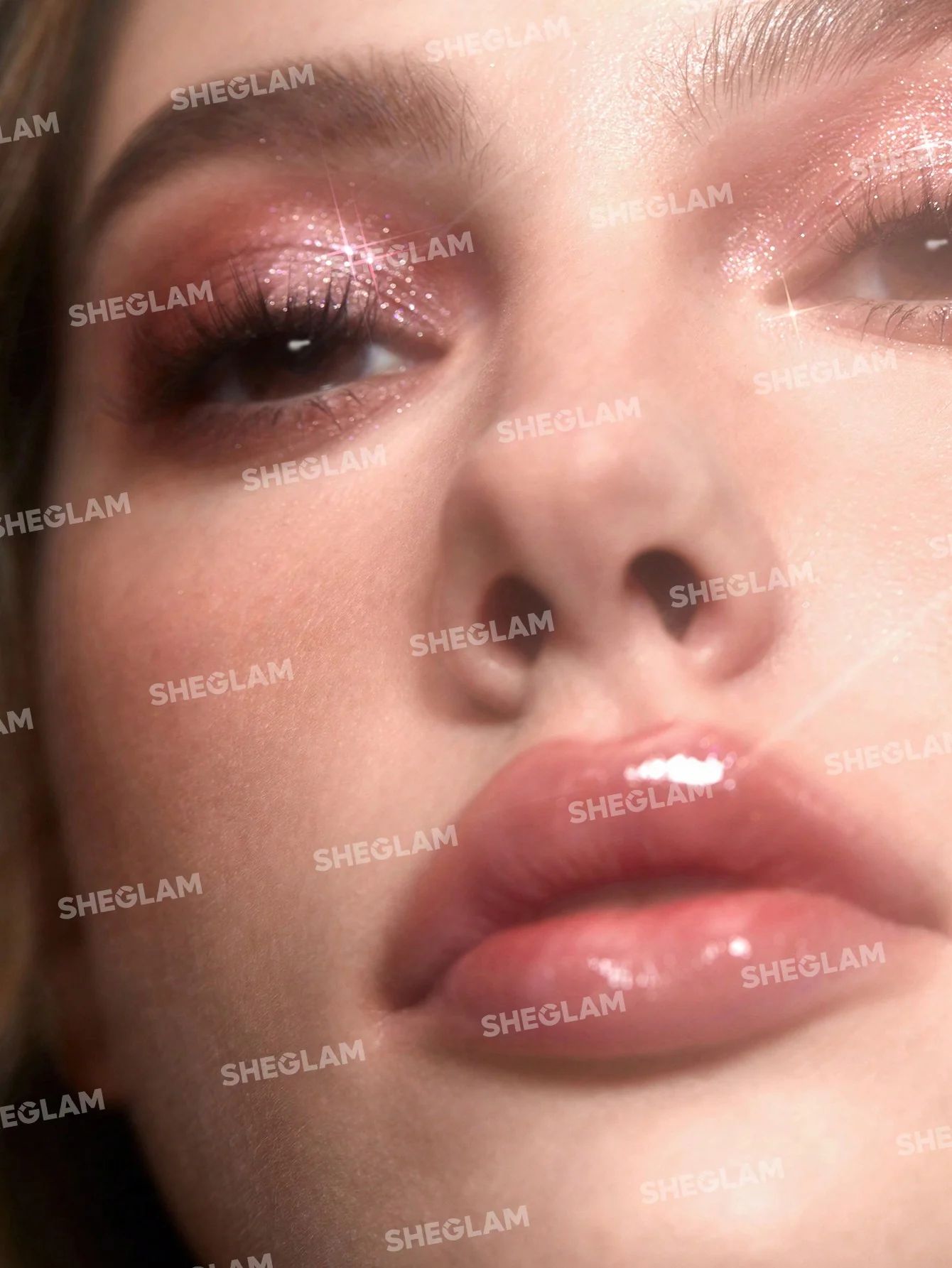 SHEGLAM Gleam Chaser Eyeshadow Topper - Peach Ring_3