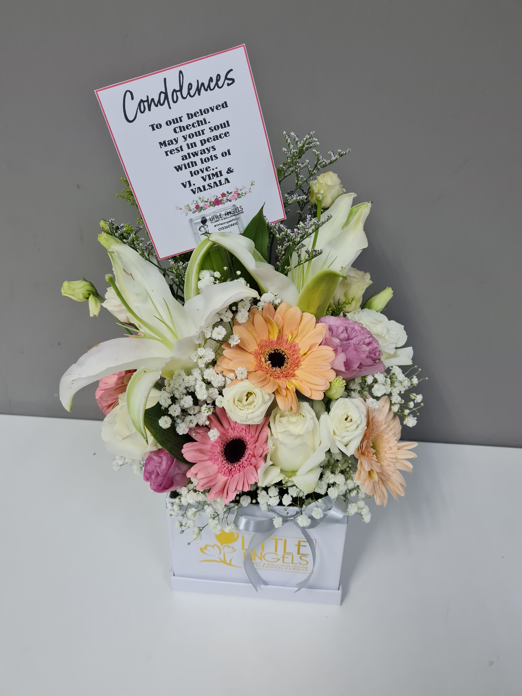 Condolences Flower Box_0