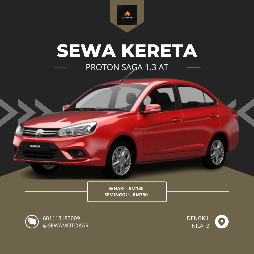 Sewa Proton Saga 1.3 CVT_0