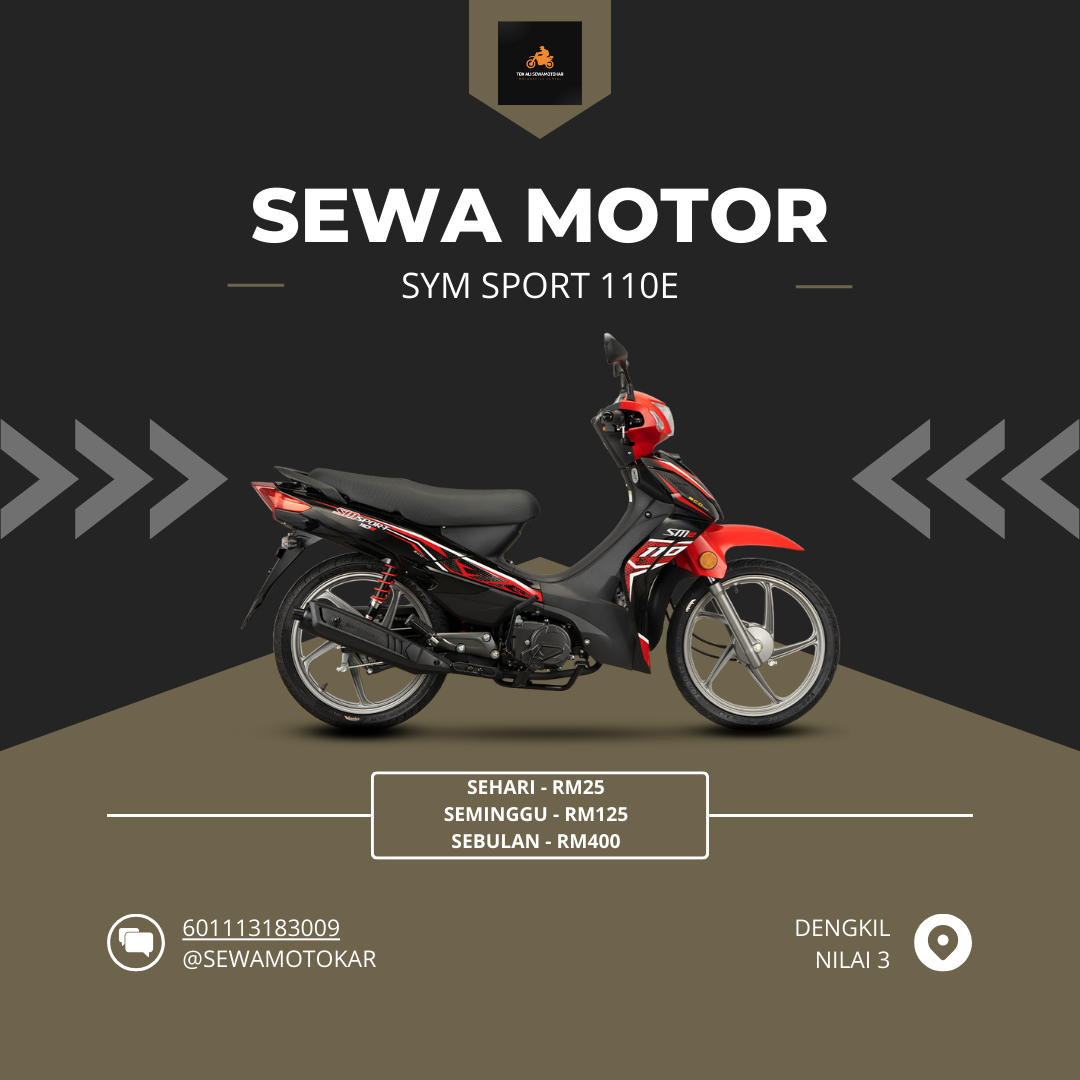 Sewa SYM Sport 110E_0