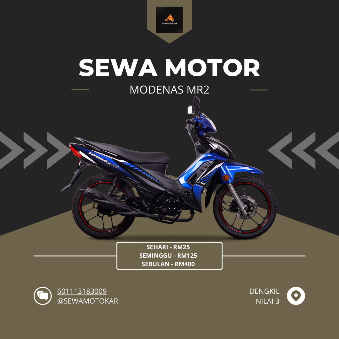 Sewa Modenas MR2 110cc_0