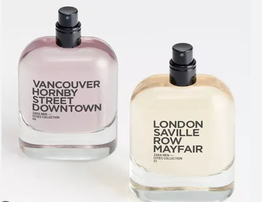 Vancouver Hornby Street Down + London Saville Row Mayfair 80 ML - CITIES COLLECTION_1