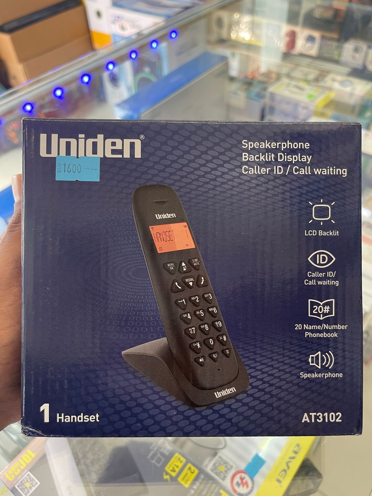 UNIDEN SINGLE WIRELESS PHONE_0