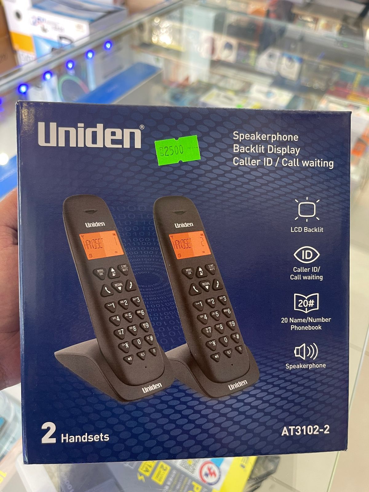 UNIDEN DUAL WIRELESS PHONE_0