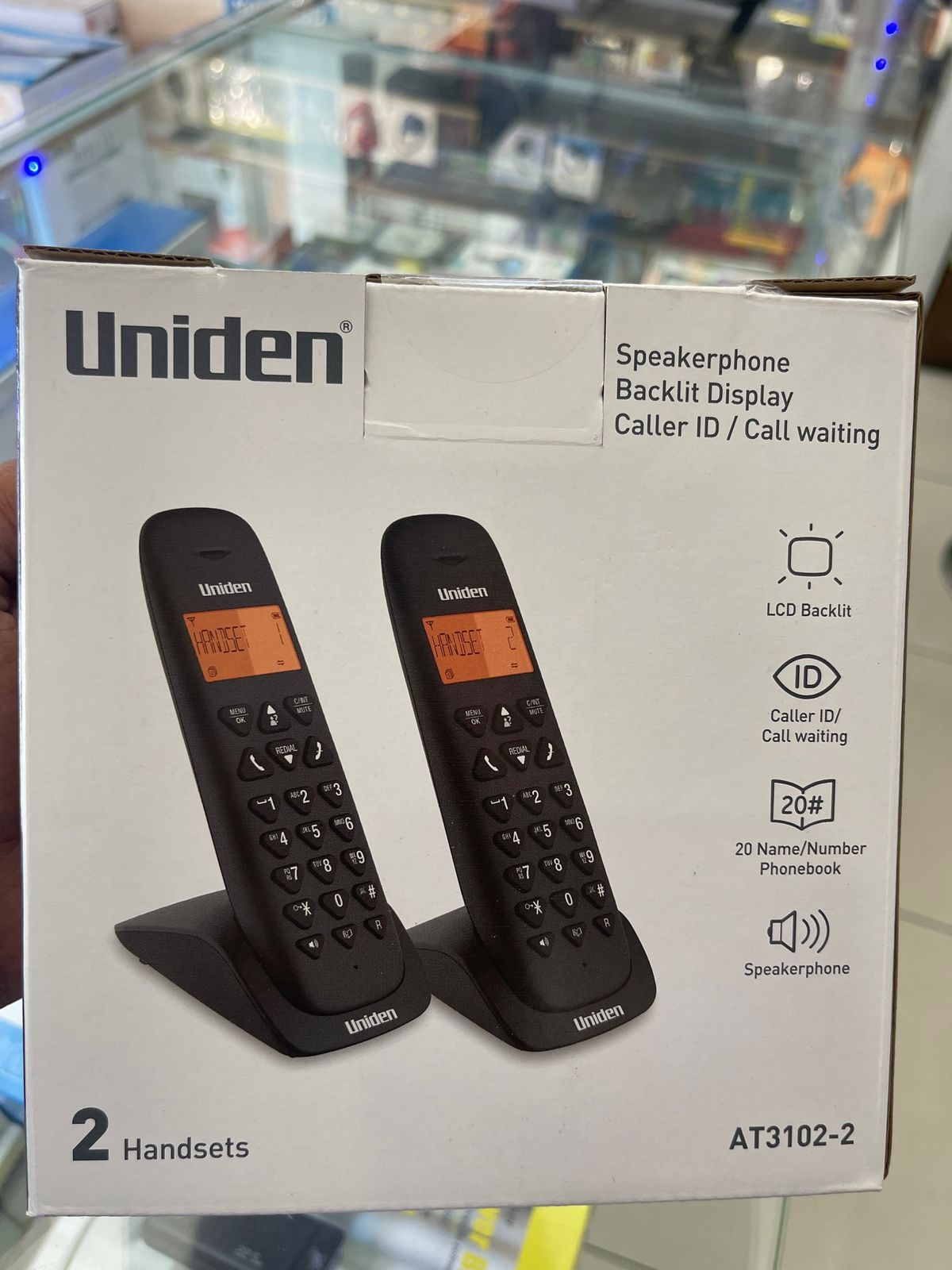 UNIDEN DUAL WIRELESS PHONE_1