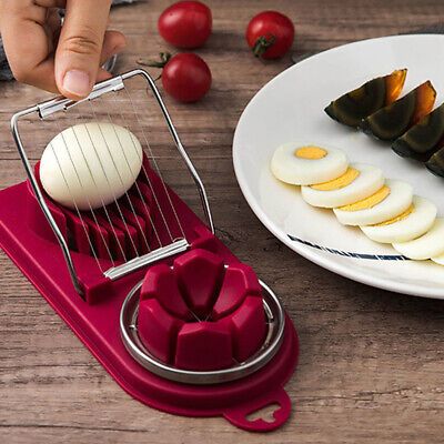 Stainless Boiled Egg Slicer _2