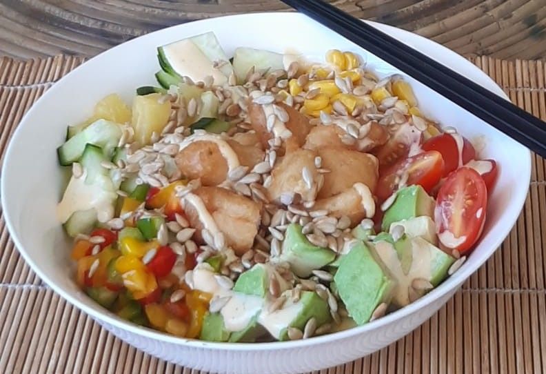 Poke Bowl 2 (A Sweet & Sour Affair) - Chicken_0