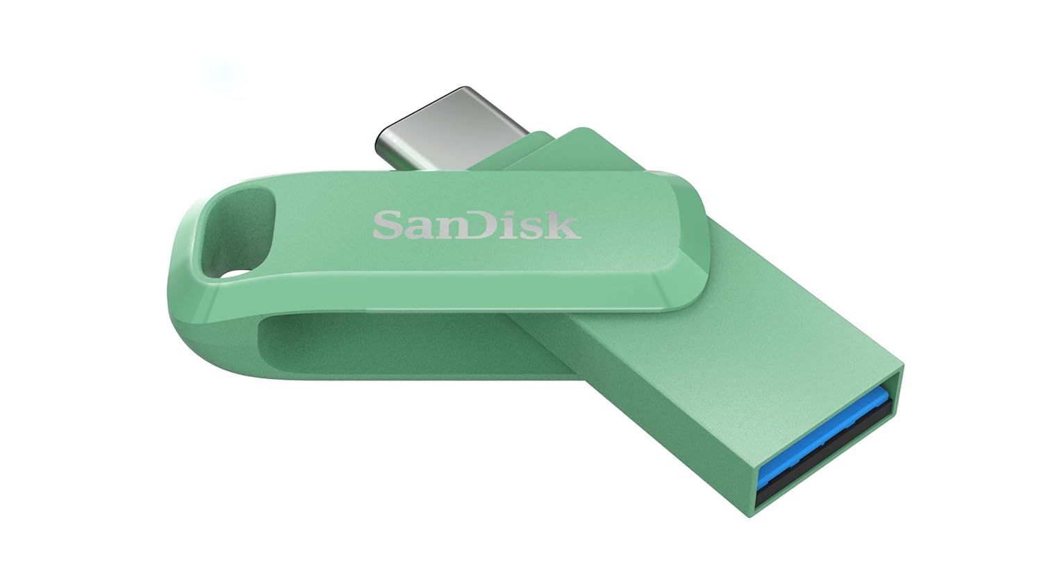 SanDisk Ultra Dual Drive Go SDDDC3-128G-I35AG 128GB 400MB/s USB Type- C, Absinthe Green, Pendrive_1