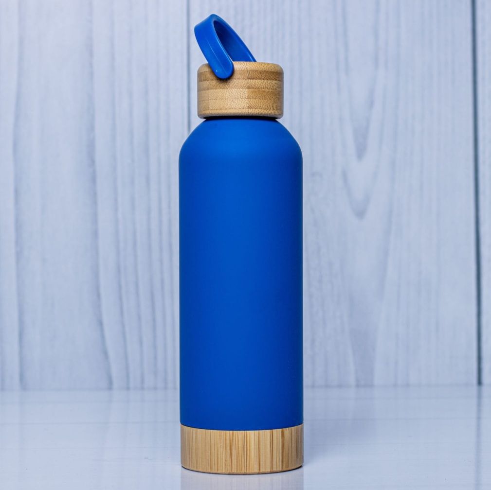 Stainless Steel Bamboo Water Bottle_2