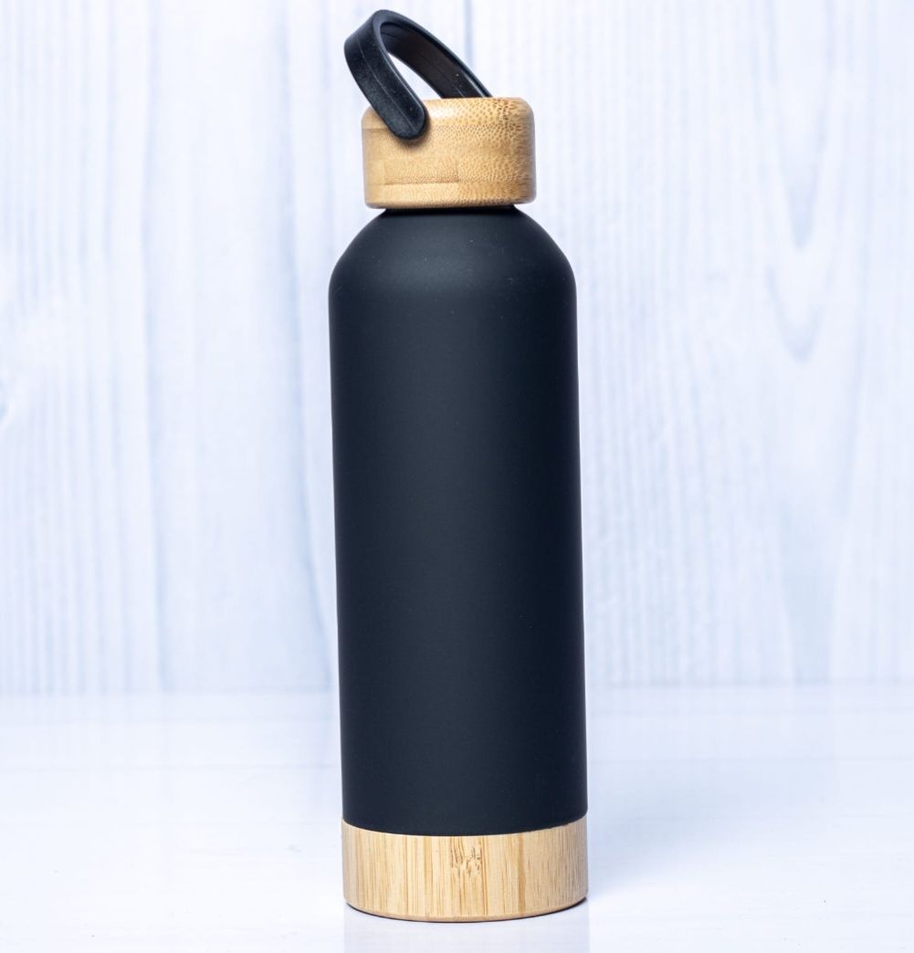 Stainless Steel Bamboo Water Bottle_6