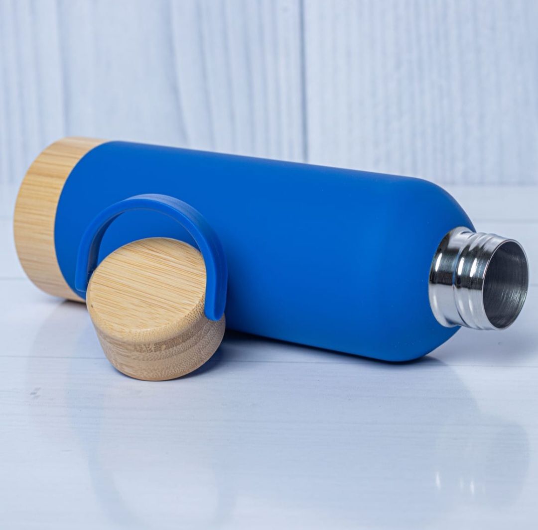 Stainless Steel Bamboo Water Bottle_10