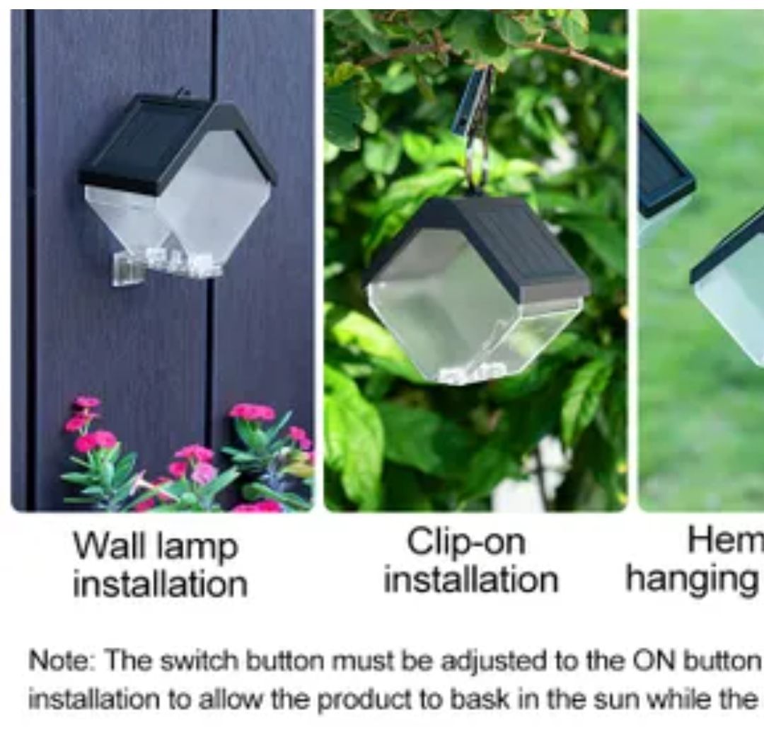 Solar LED wall light_4