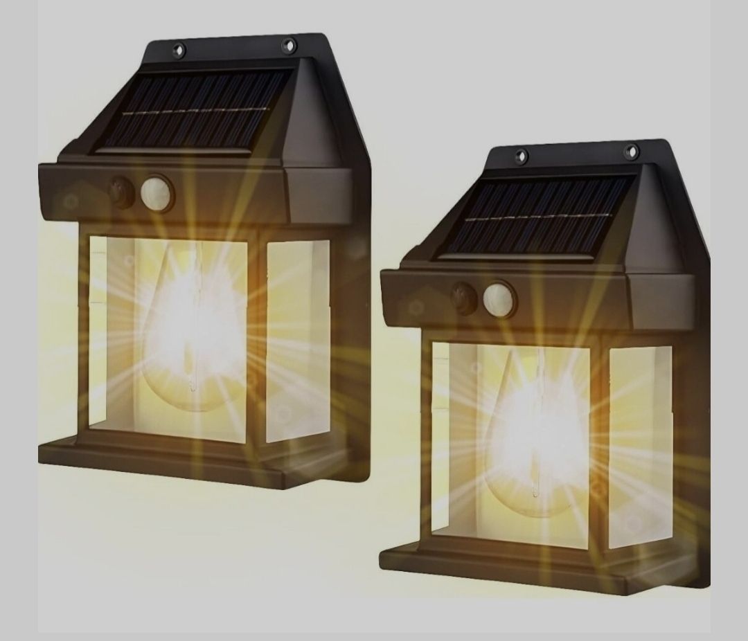 Solar LED wall light_2