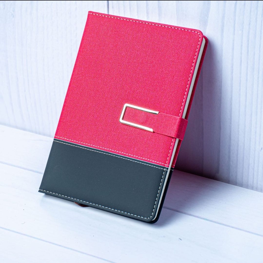 A5 2-tone U-Buckle Notebook_1