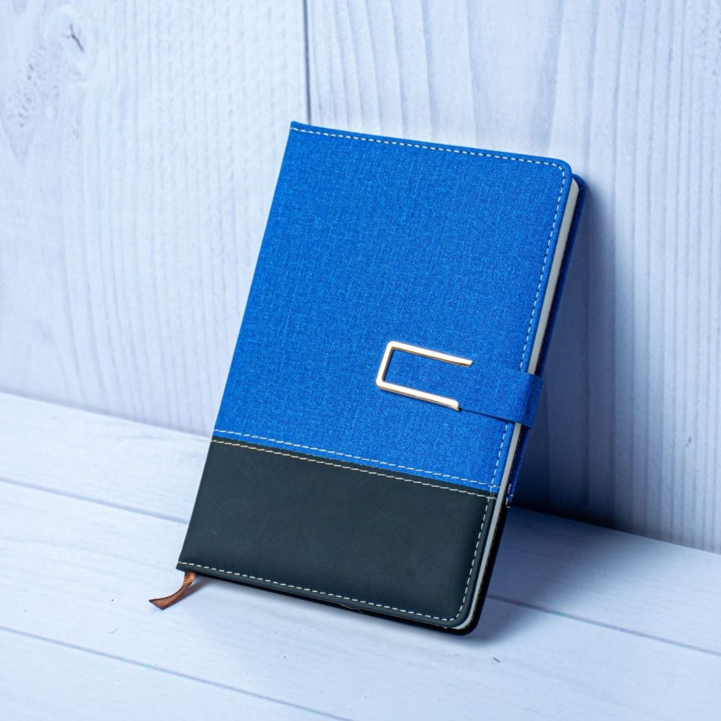 A5 2-tone U-Buckle Notebook_5