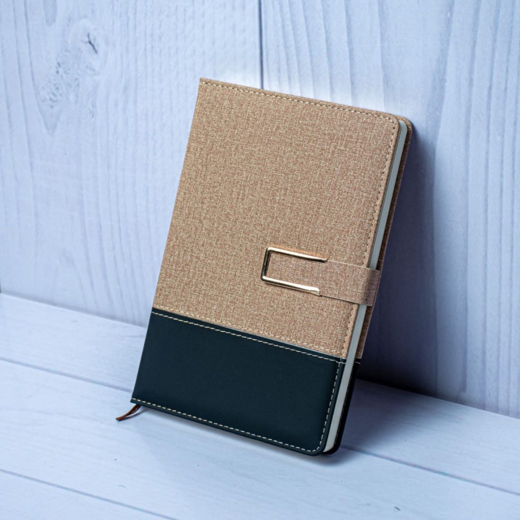 A5 2-tone U-Buckle Notebook_7