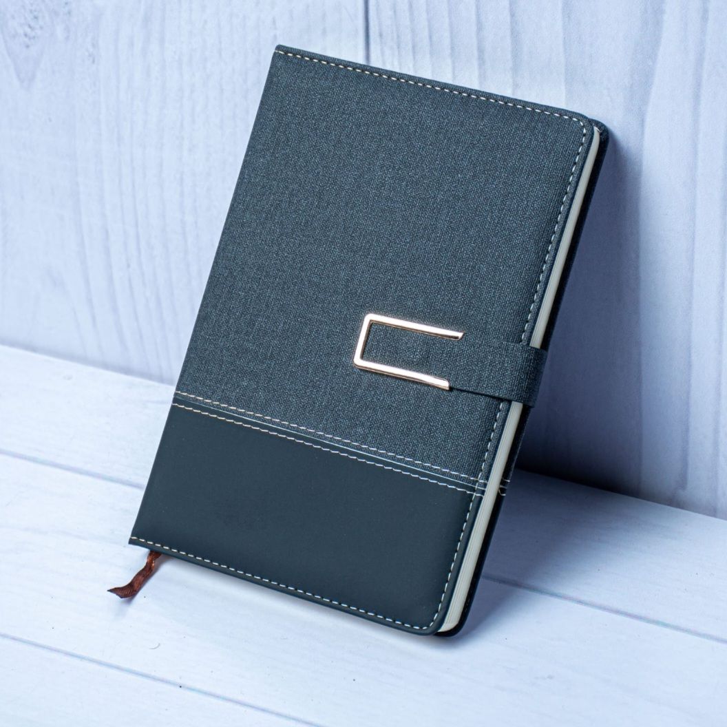 A5 2-tone U-Buckle Notebook_3