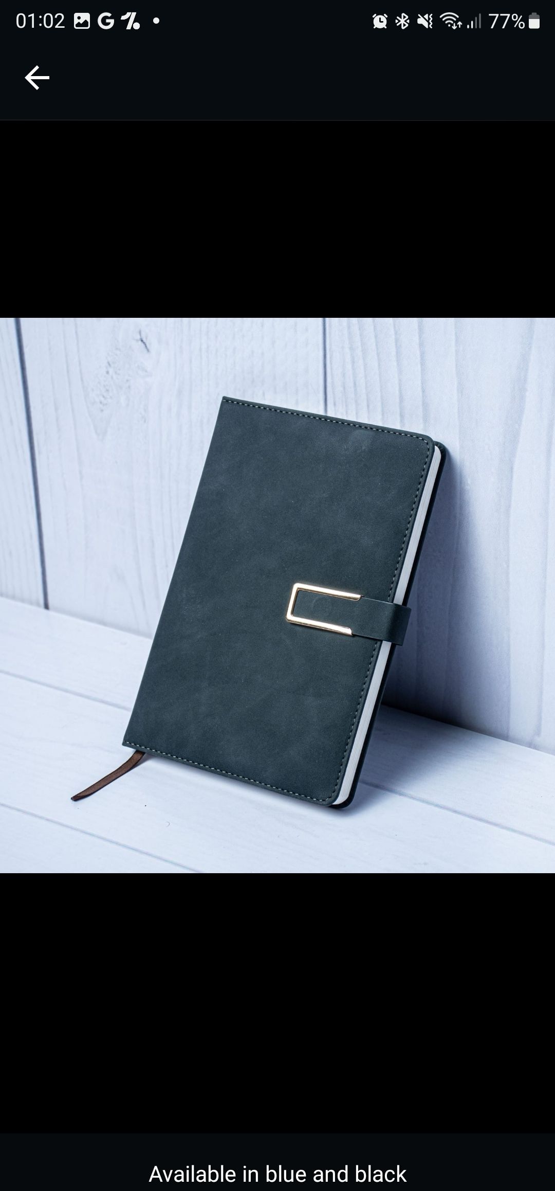 A5 Magnetic Buckle Notebook _2