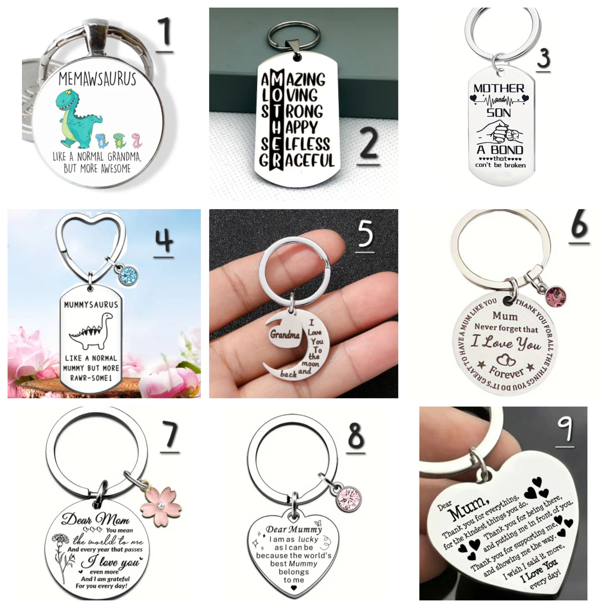 Mother's day Keychain _0