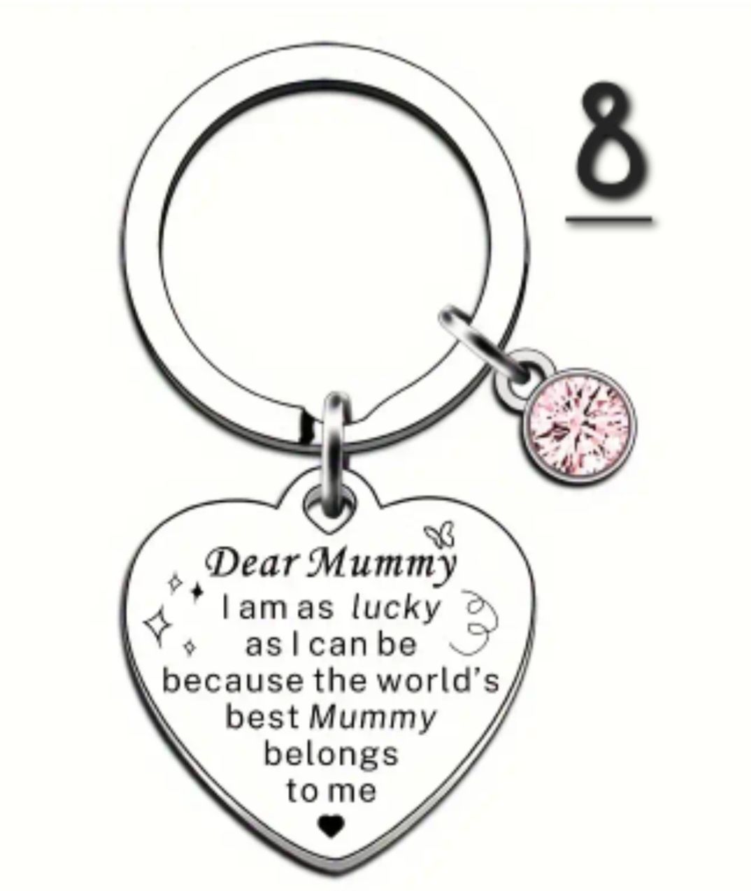 Mother's day Keychain _8