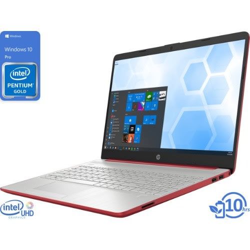 HP 15.6in Laptop (Intel Pentium Quad-Core N5000, 4GB RAM, 128GB SSD, HDMI, WiFi, Bluetooth, HD Webcam, Windows 10 S) _0