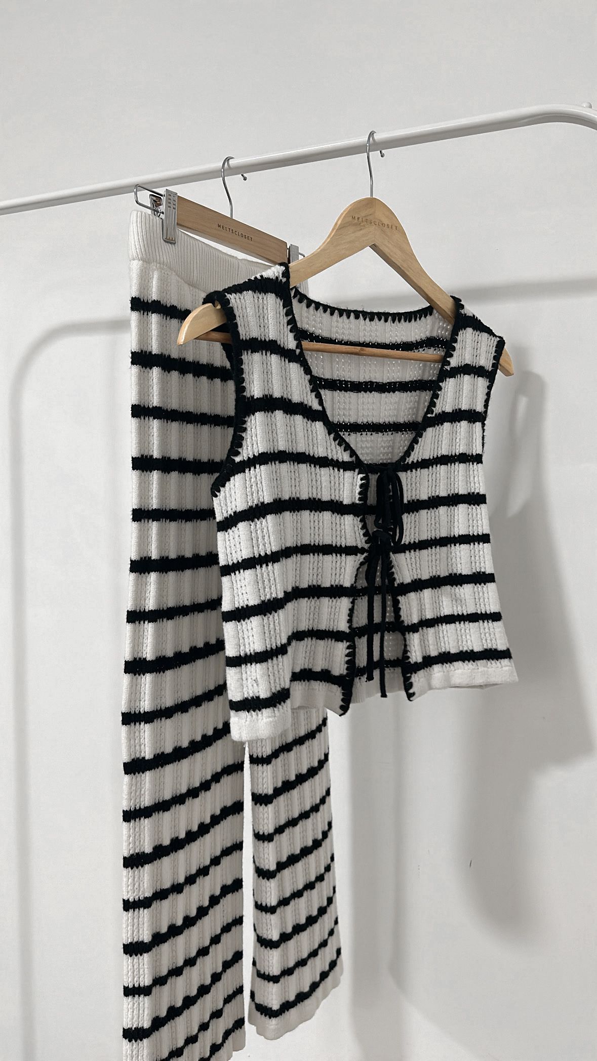 STRIPE KNIT PANTS_3