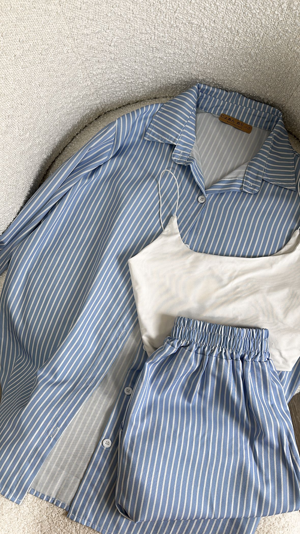 STRIPE OXFORD SET_2