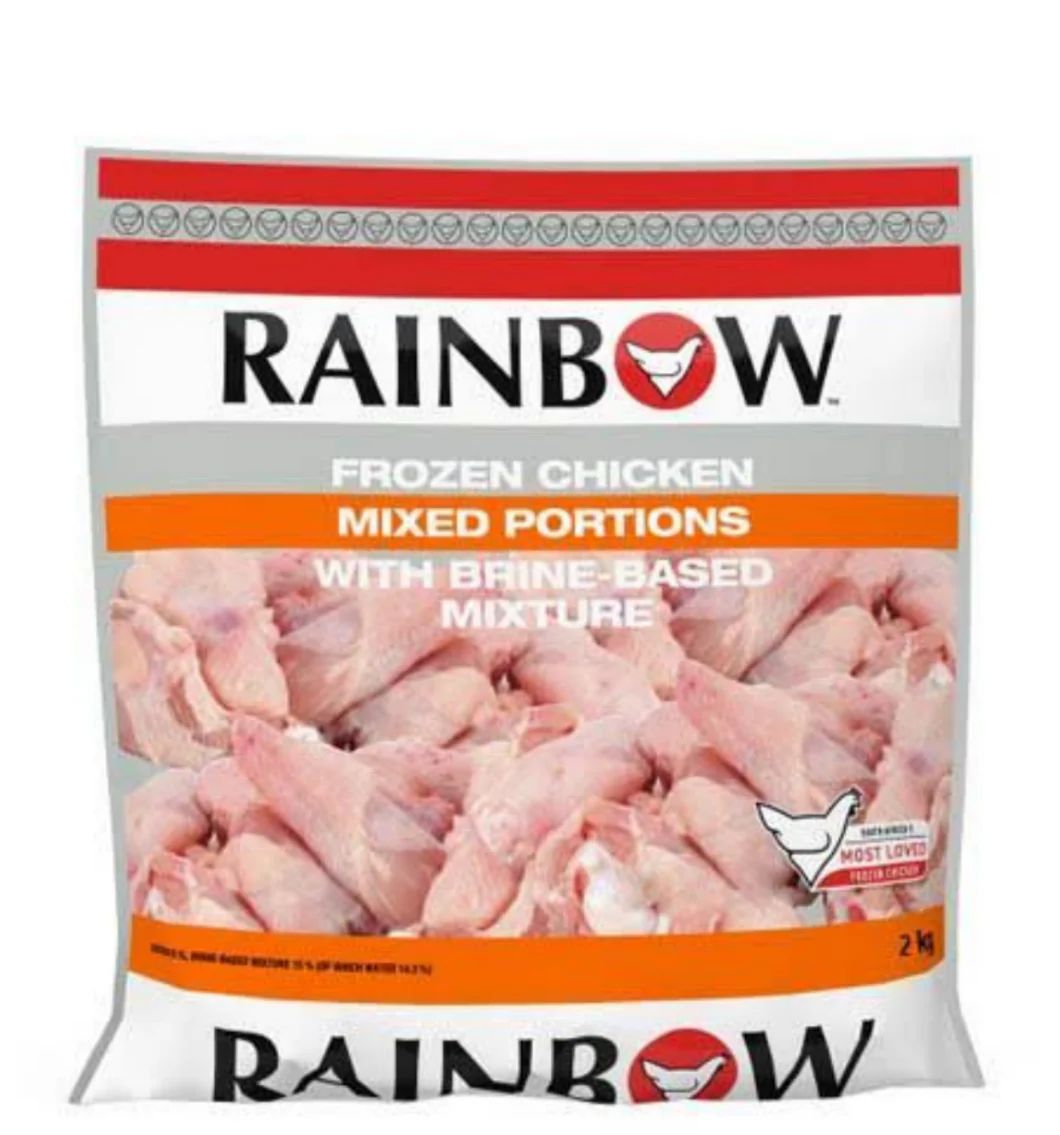 Rainbow Frozen Chicken Mixed Portions 2kg_0